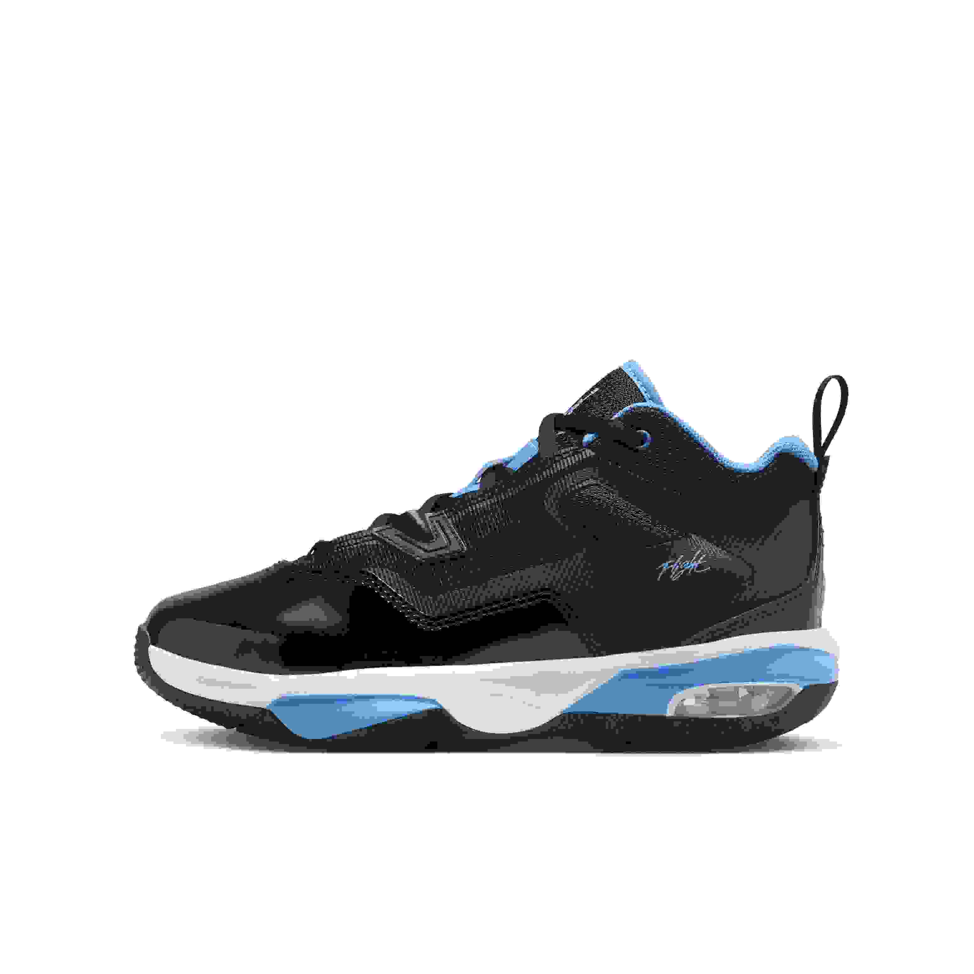 Jordan Stay Loyal 3 Grade School Boys' "Black/White/University Blue" Shoe